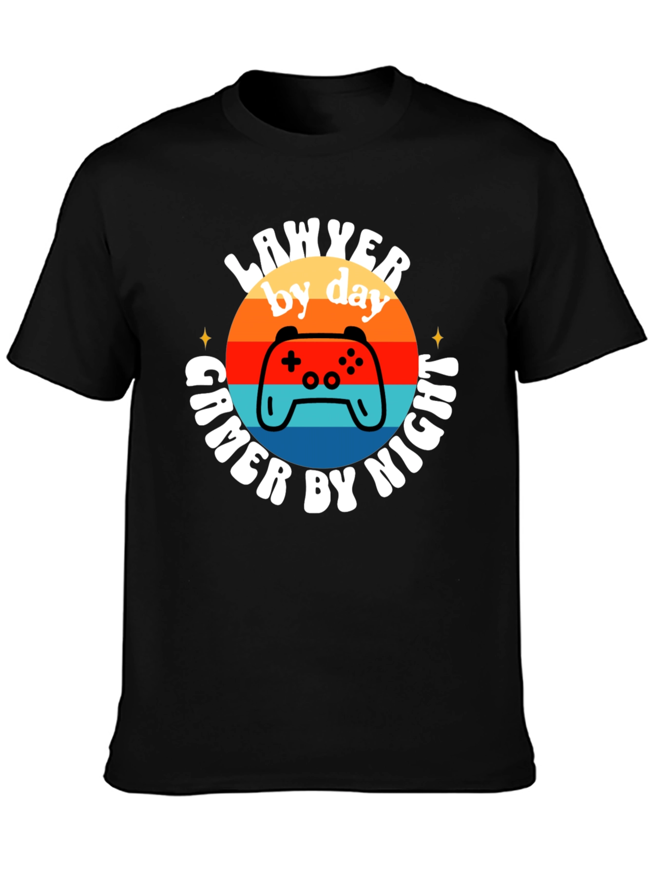 Lawyer by Day Gamer by Night T-Shirt