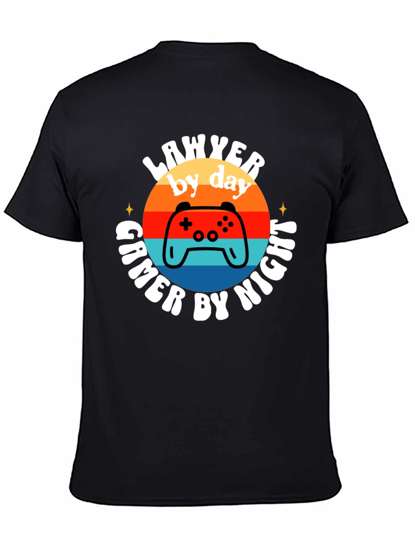 Lawyer by Day Gamer by Night T-Shirt