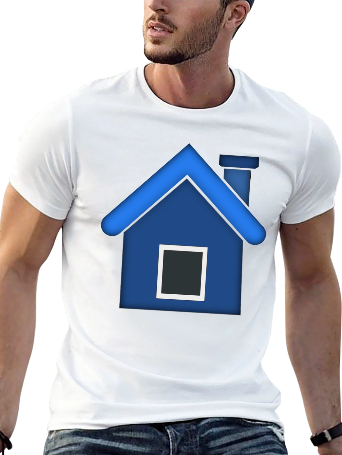 House Graphic Tee - Modern Home Style