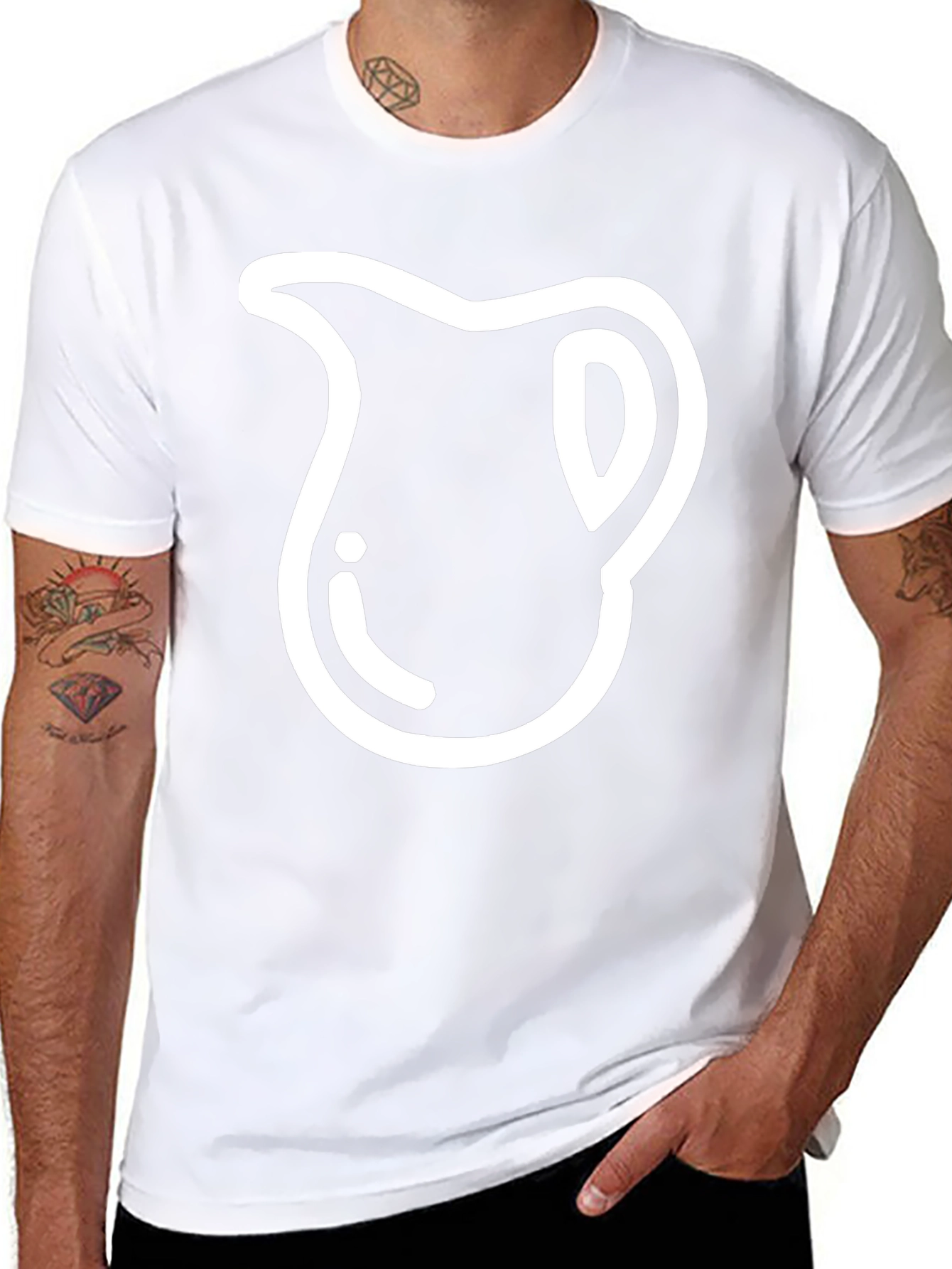 Pitcher Graphic Black Tee - Stylish Casual Wear