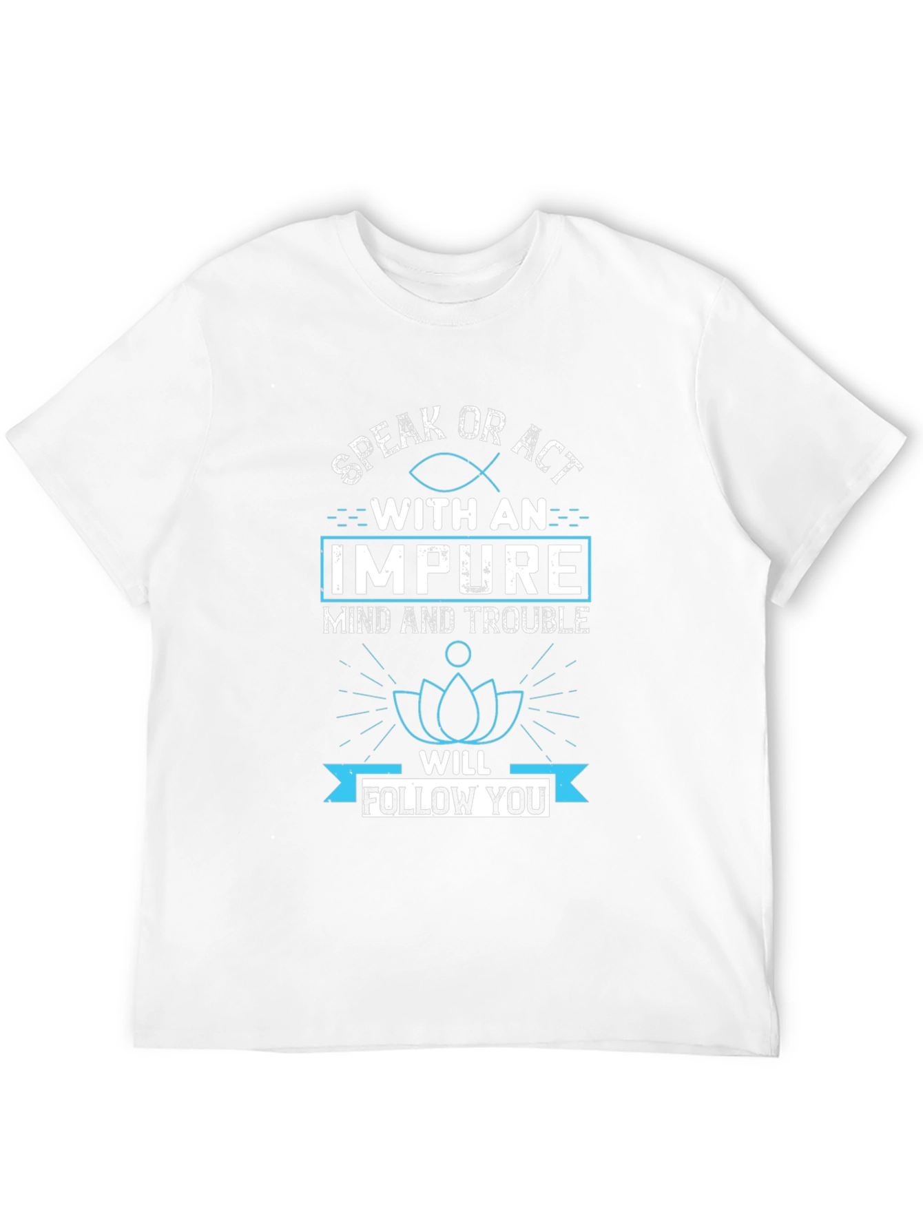 Impure Mind & Trouble T-Shirt - Graphic Tee