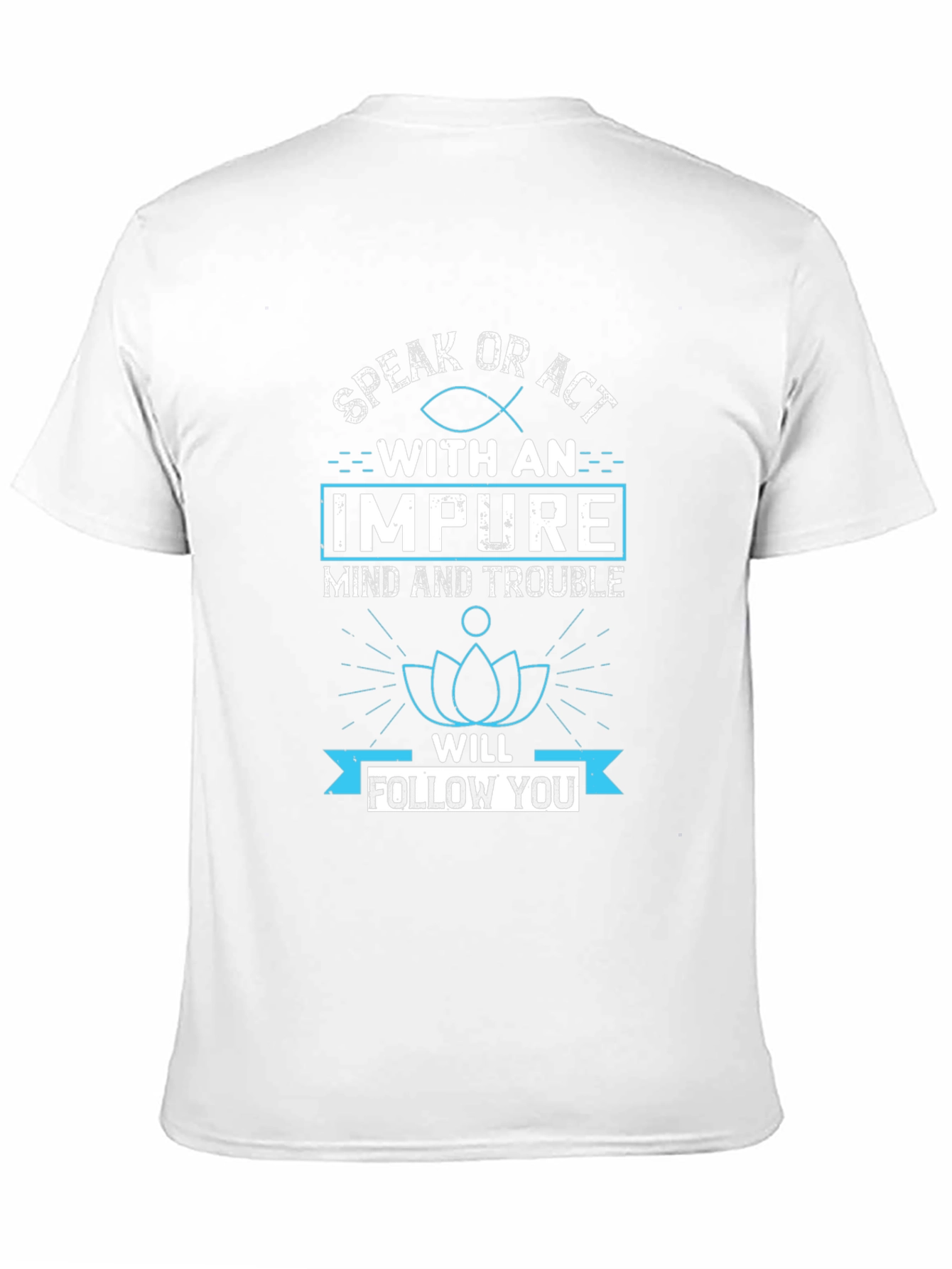 Impure Mind & Trouble T-Shirt - Graphic Tee