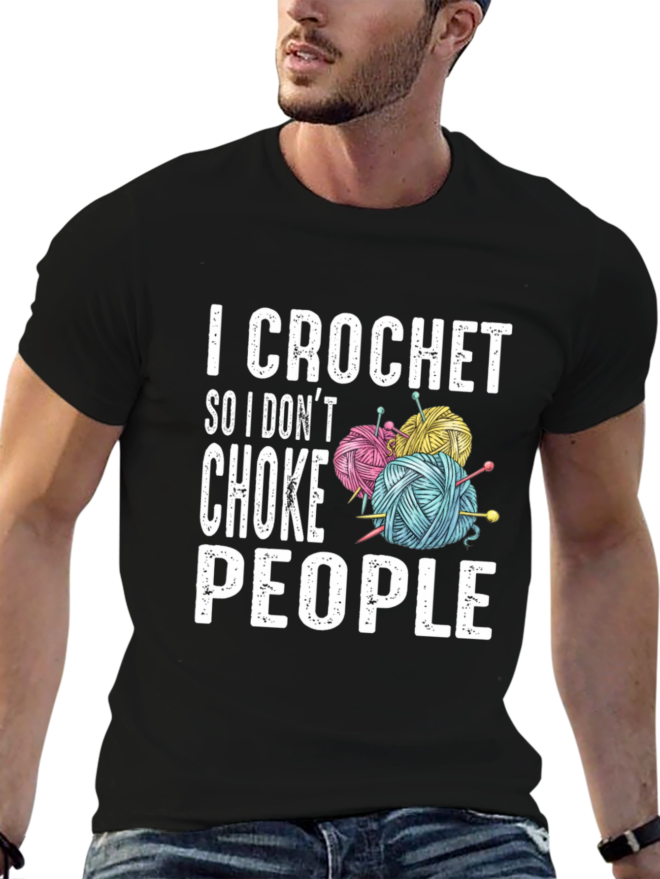 I Crochet So I Dont Choke People T-Shirt