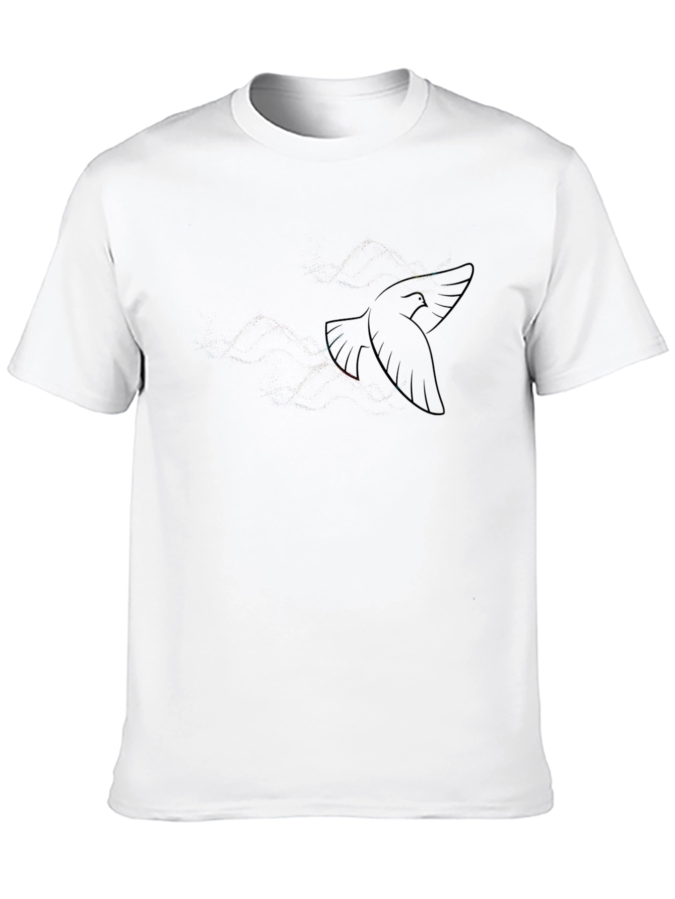 Black Bird Graphic Tee - Soft & Stylish