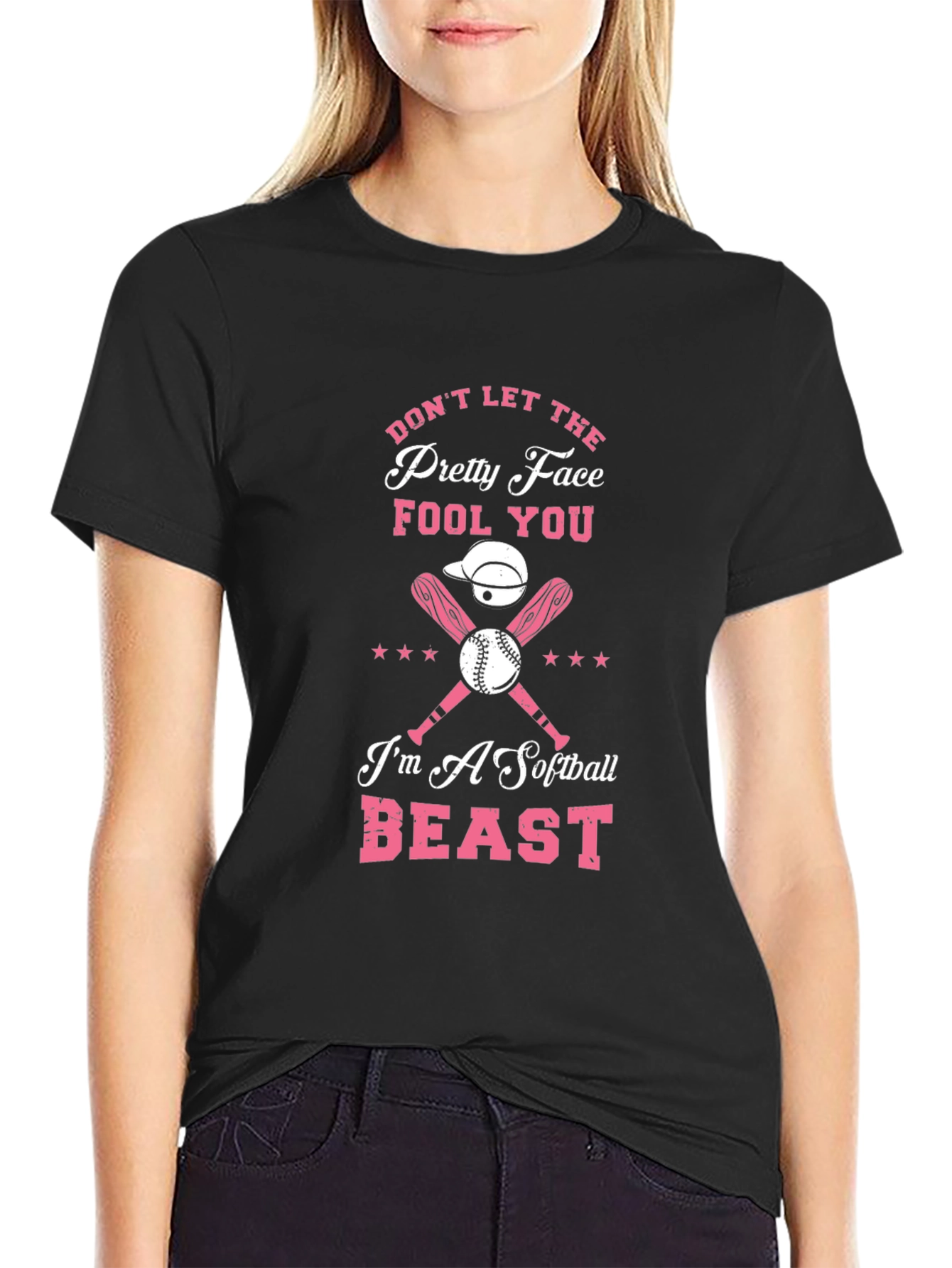 Softball Beast Graphic T-Shirt