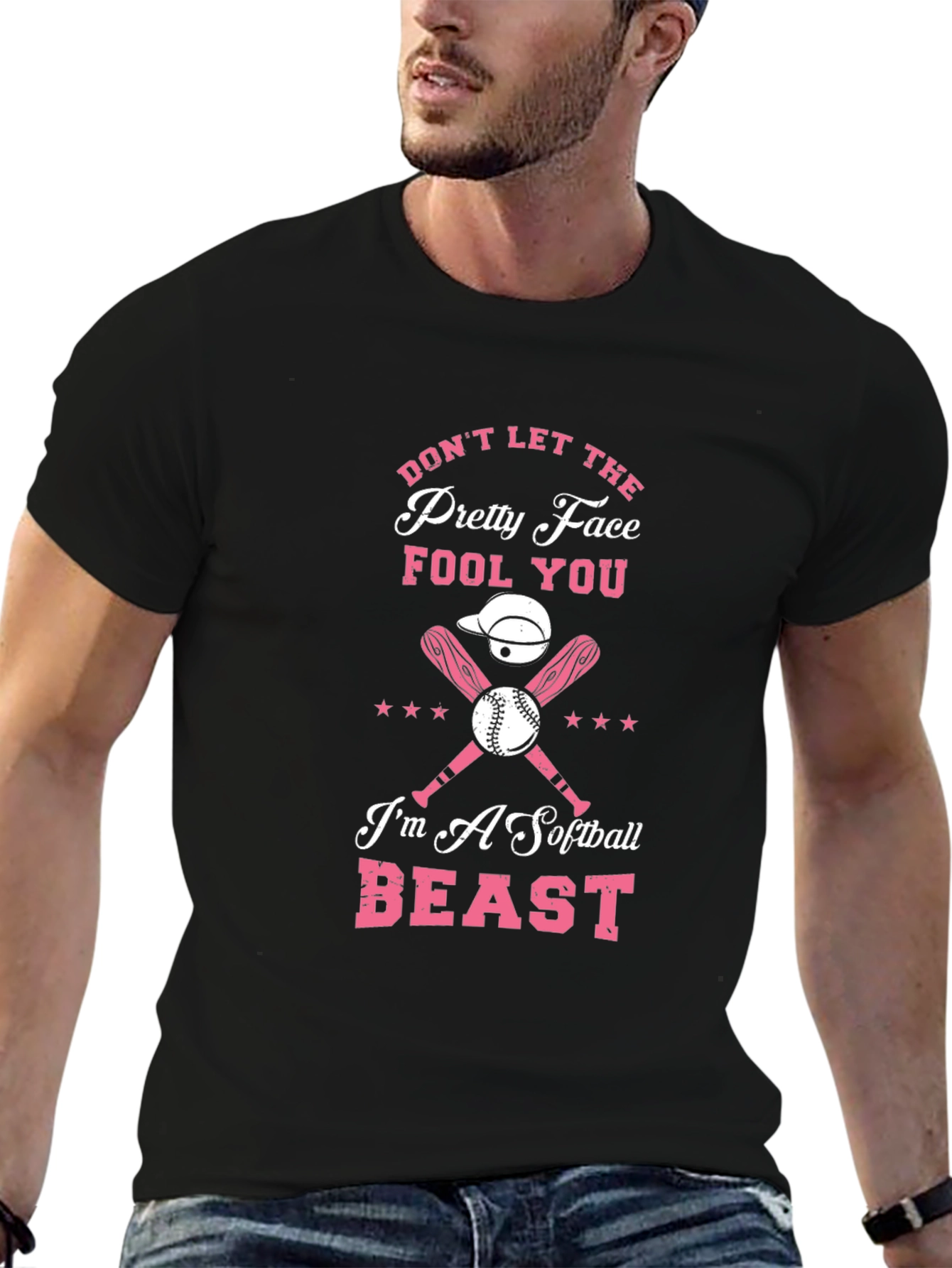 Softball Beast Graphic T-Shirt