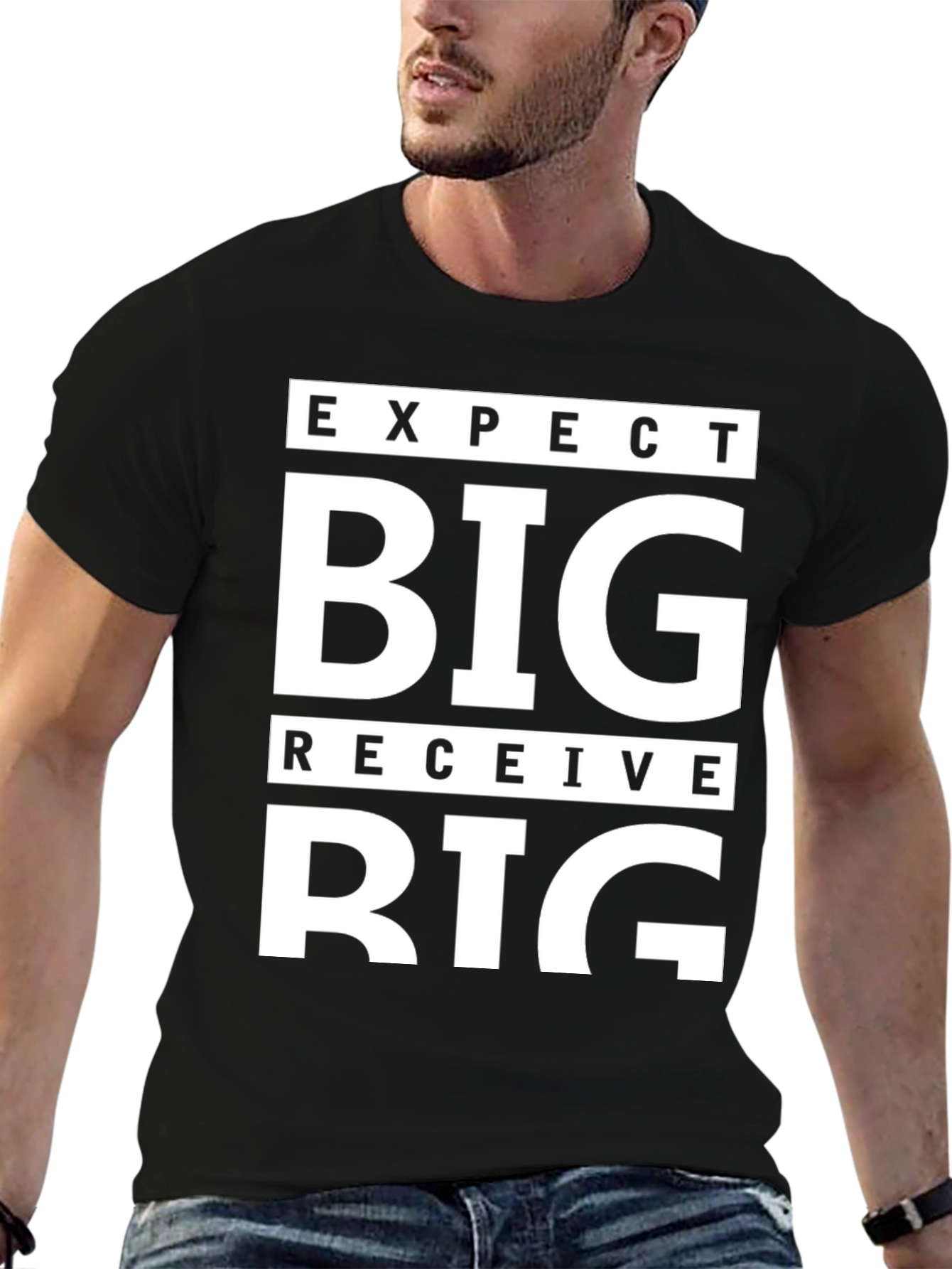 Expect Big Receive Big Graphic Tee
