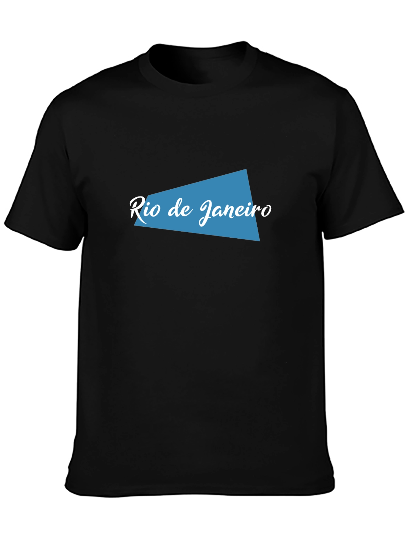 Rio de Janeiro Graphic Tee - Stylish Black T-Shirt