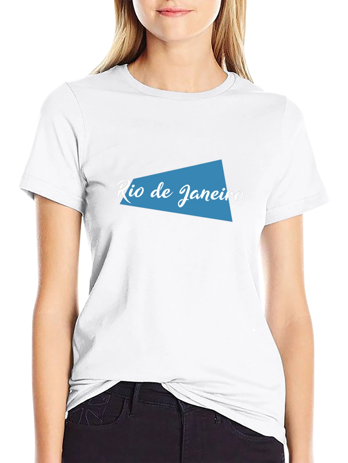 Rio de Janeiro Graphic Tee - Stylish Black T-Shirt
