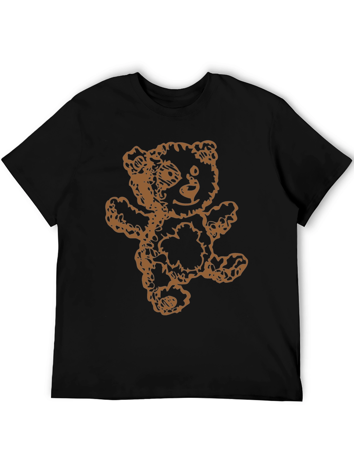 Teddy Bear Graphic T-Shirt - Casual Comfort
