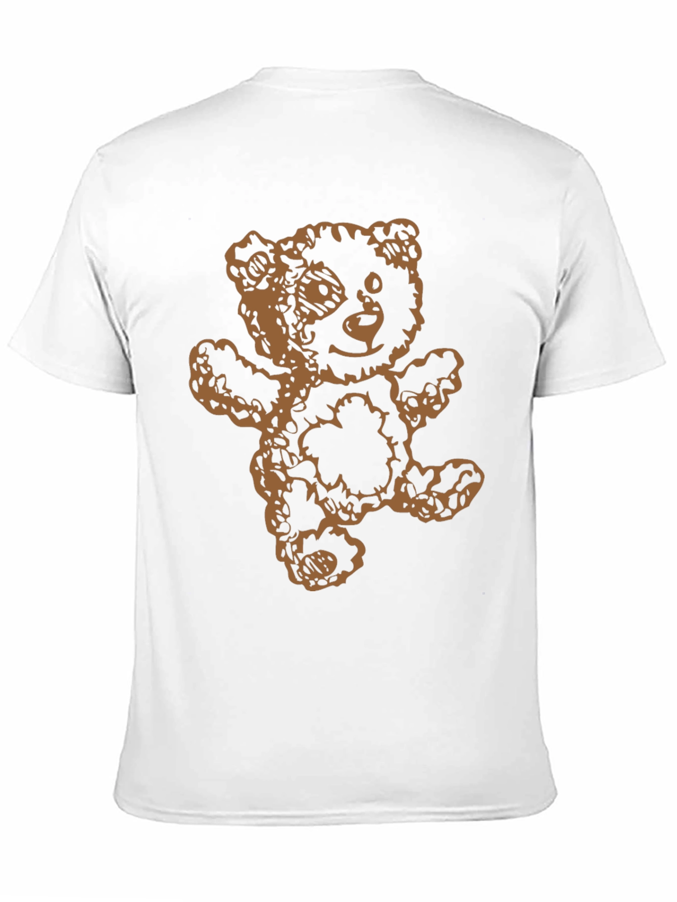 Teddy Bear Graphic T-Shirt - Casual Comfort