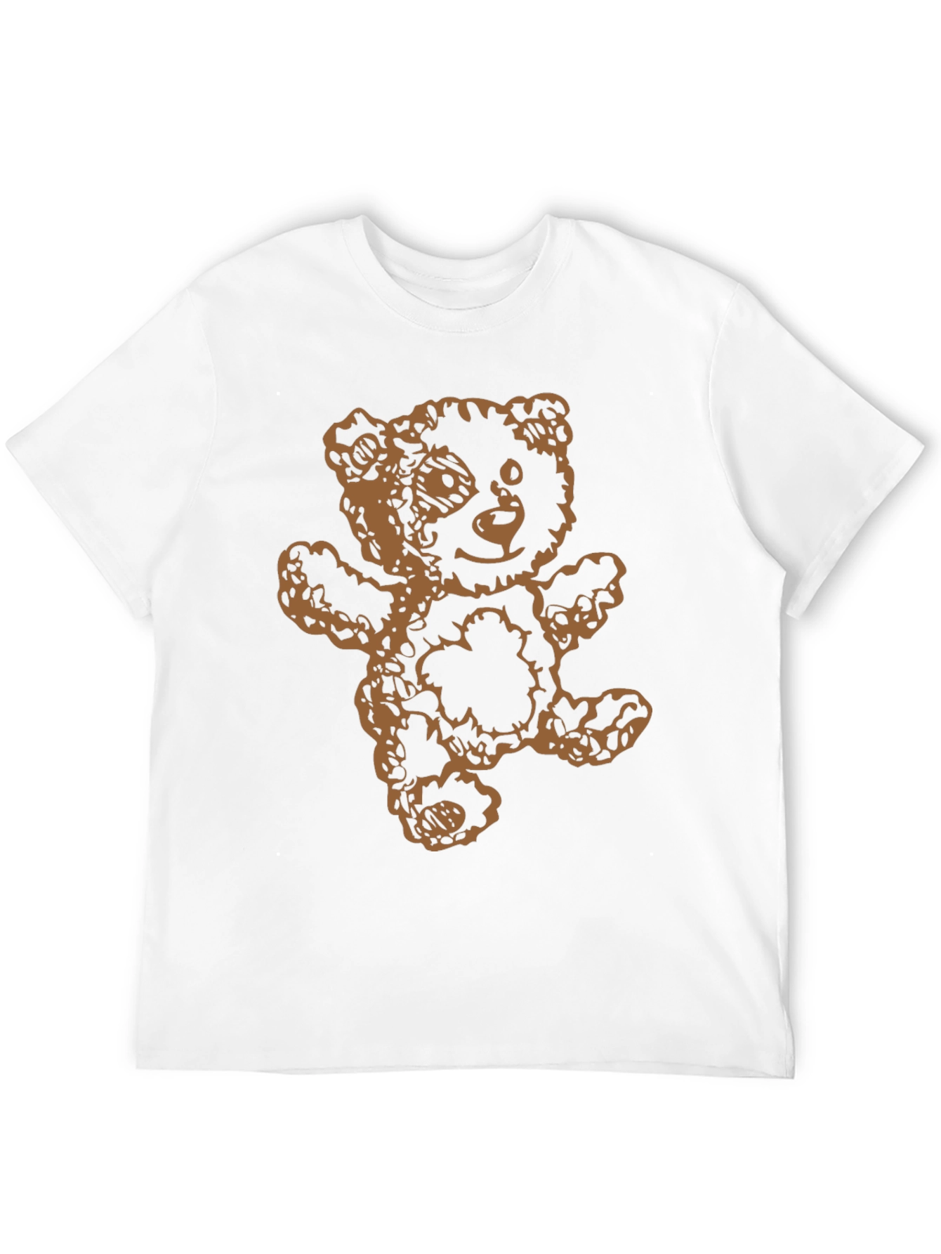 Teddy Bear Graphic T-Shirt - Casual Comfort