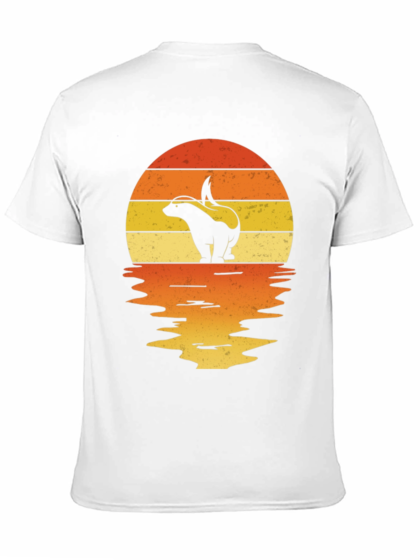 Retro Skunk Sunset T-Shirt