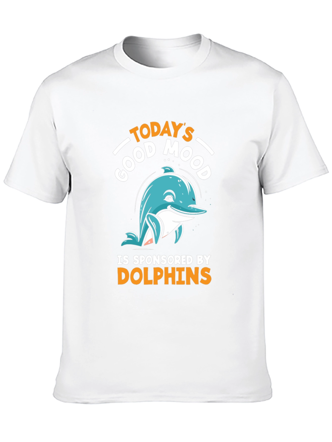 Good Mood Dolphins T-Shirt - Unisex Black Tee