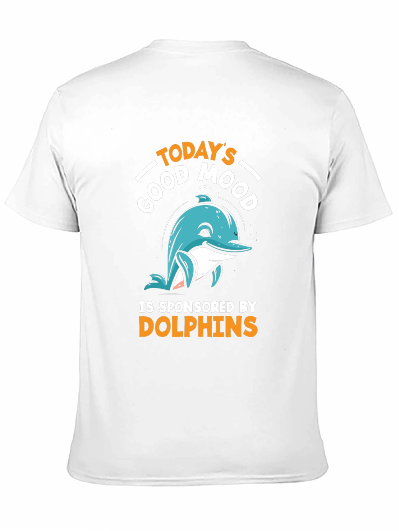 Good Mood Dolphins T-Shirt - Unisex Black Tee