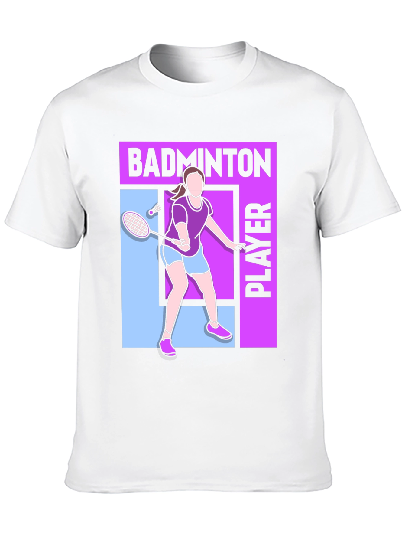 Badminton Player Graphic Tee - Unisex