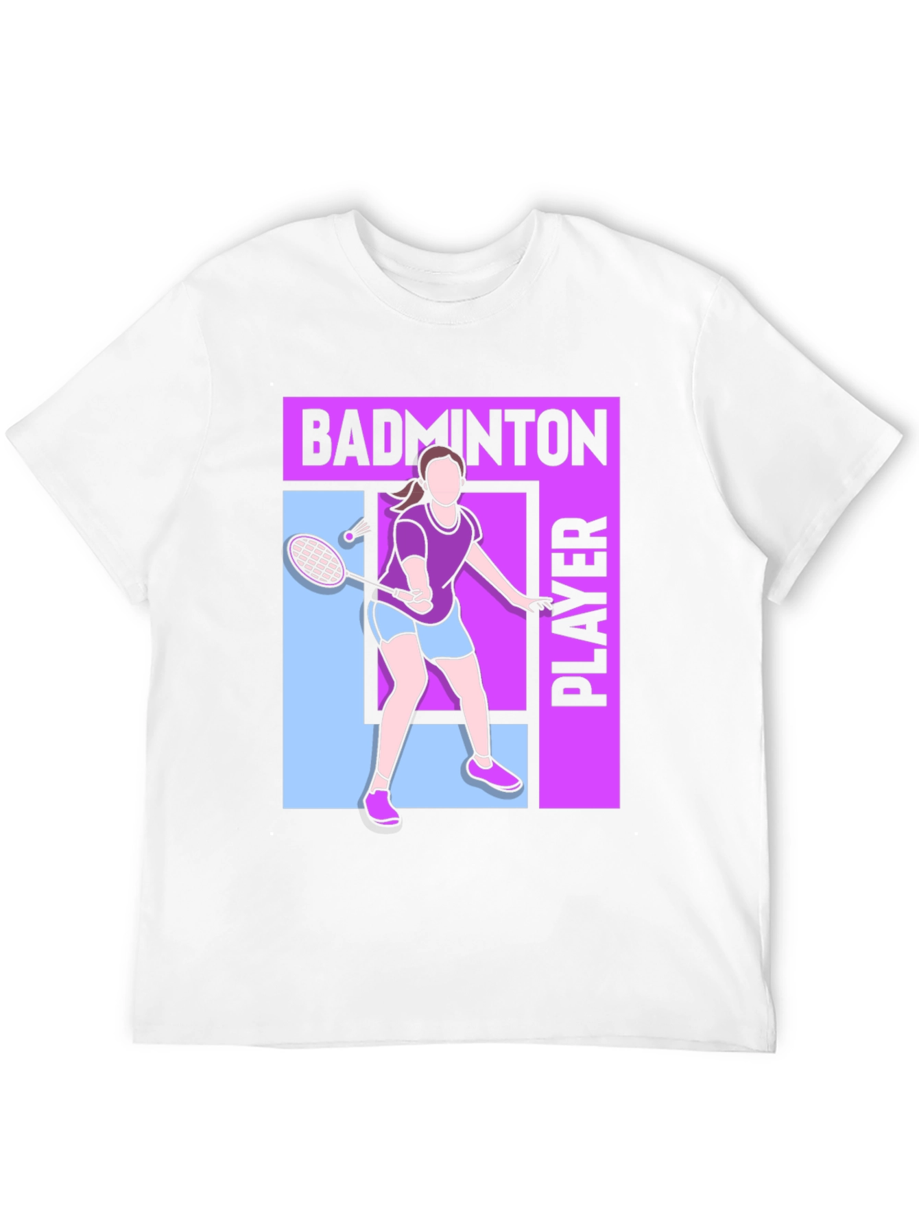Badminton Player Graphic Tee - Unisex