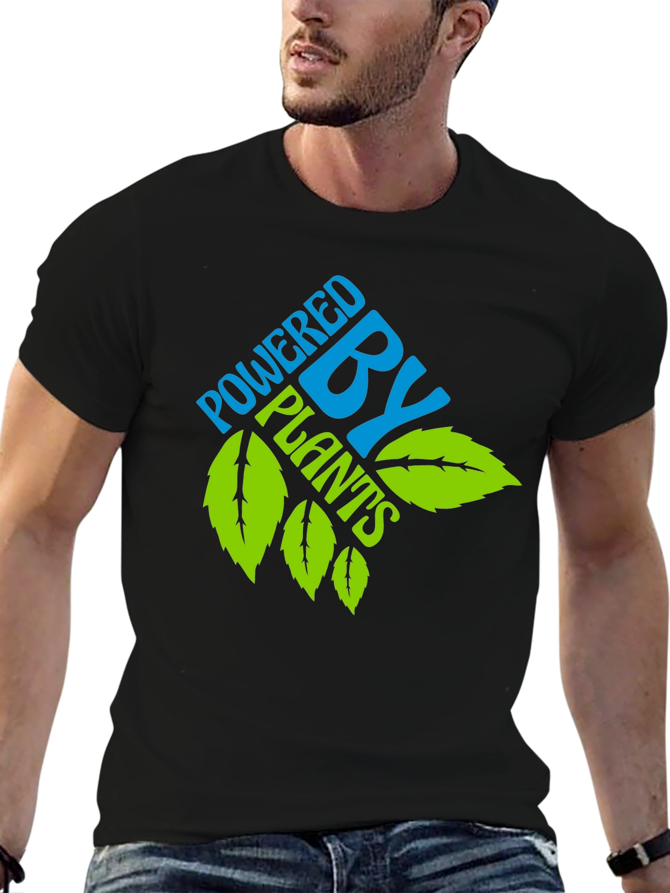 Powered by Plants T-Shirt - Vegan Apparel
