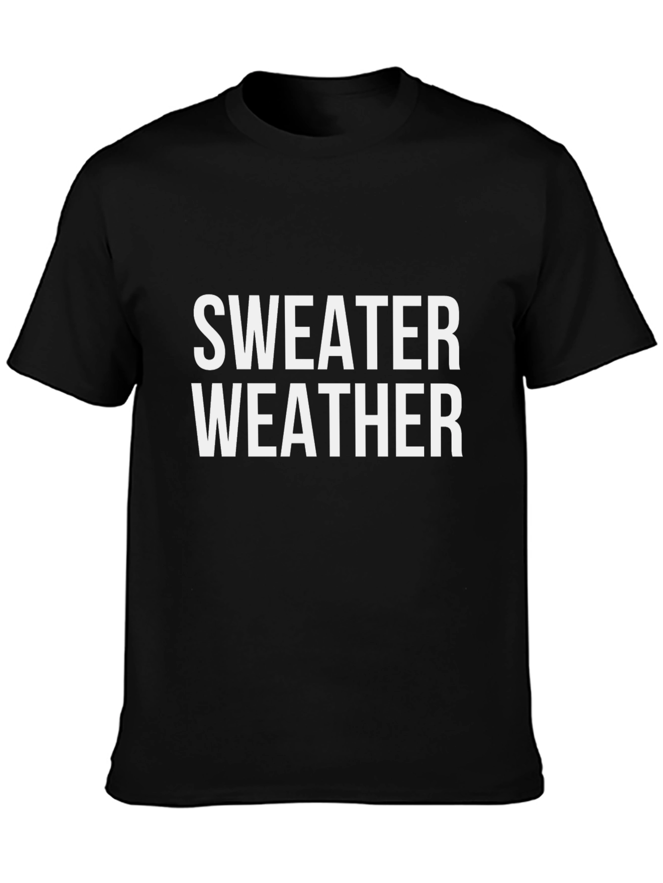 Sweater Weather Graphic Tee - Cozy Season Ready!