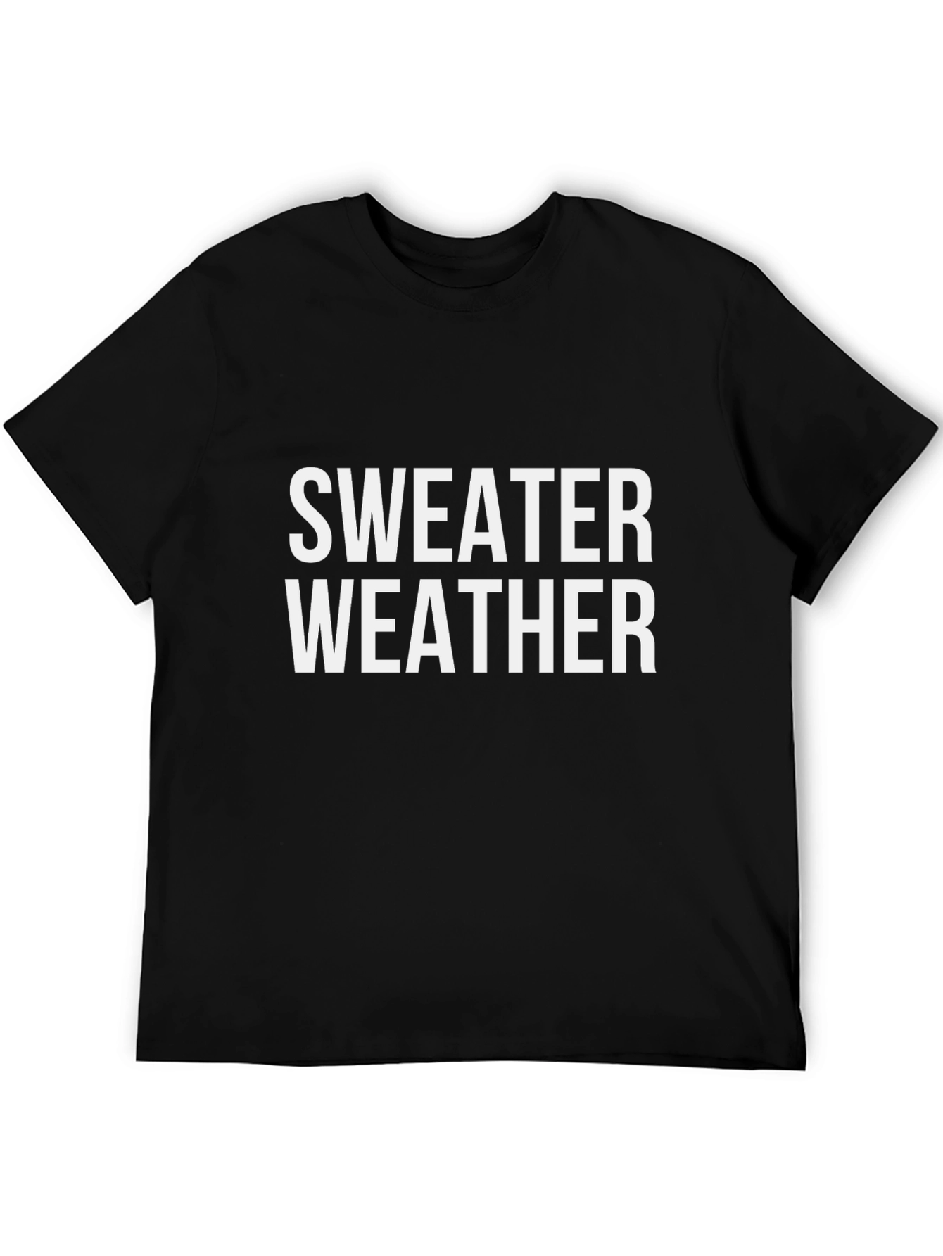 Sweater Weather Graphic Tee - Cozy Season Ready!