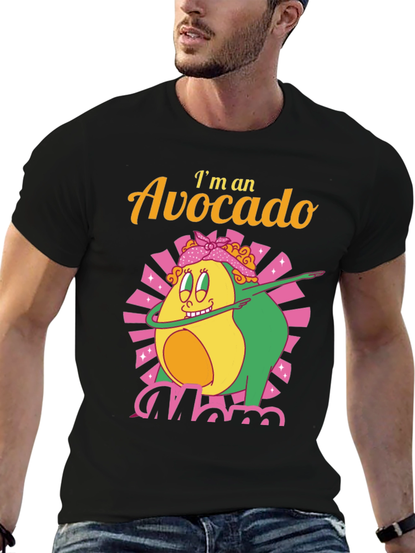 Avocado Mom Graphic T-Shirt - Fun & Stylish!
