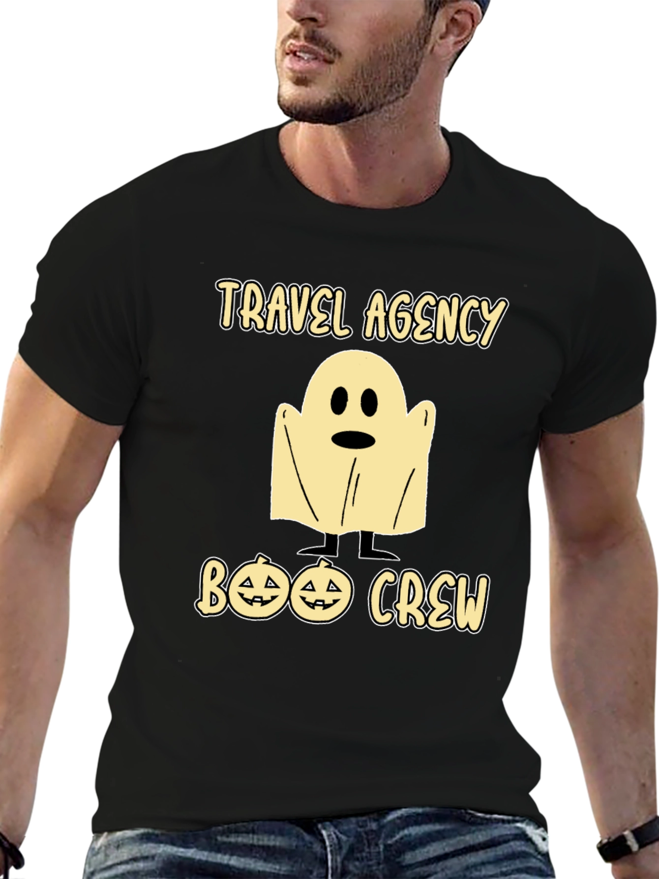Travel Agency Boo Crew Halloween T-Shirt