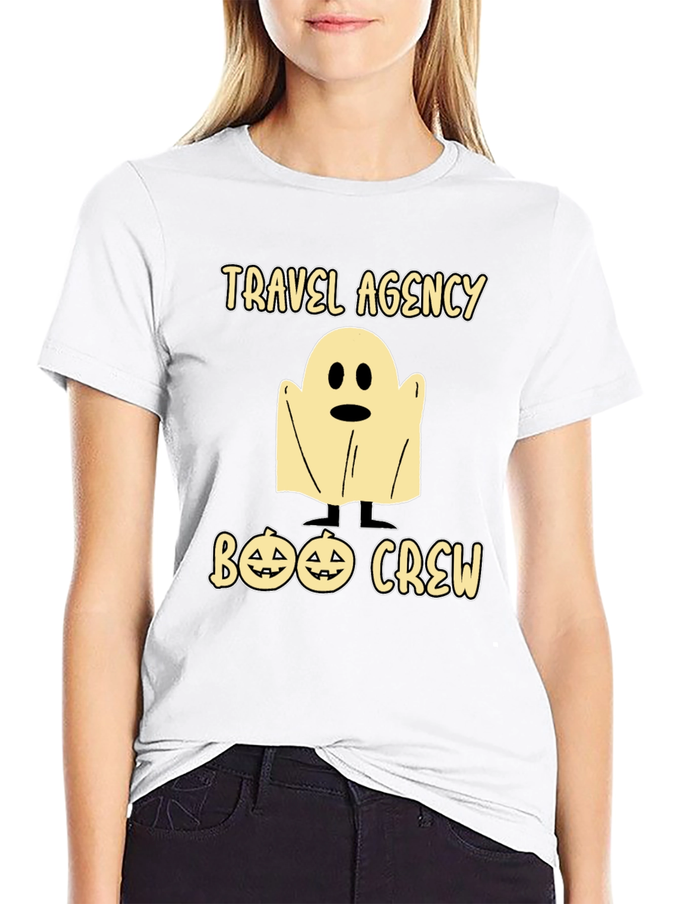 Travel Agency Boo Crew Halloween T-Shirt