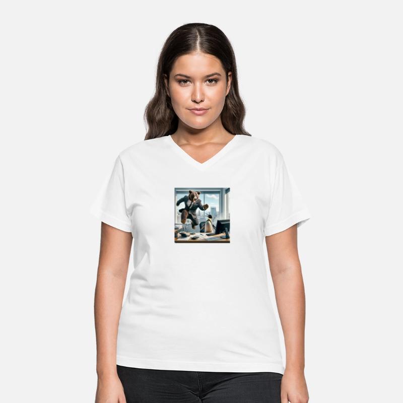 A bear that hates tax penguins