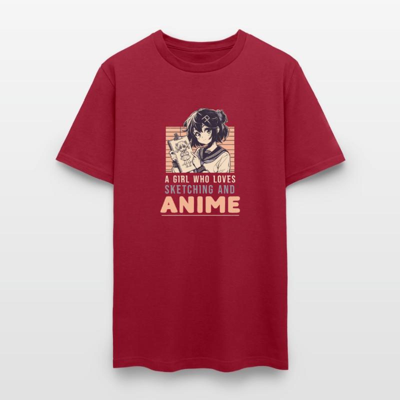 A Girl Who Loves Sketching And Anime Japan Manga