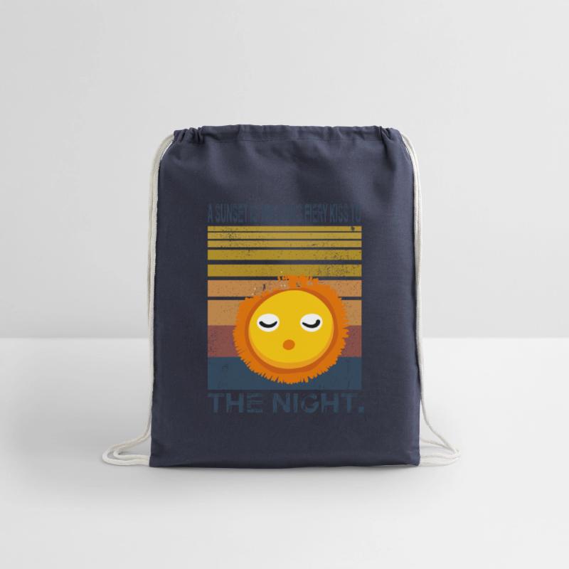 A sunset is the sun’s fiery kiss to the night.