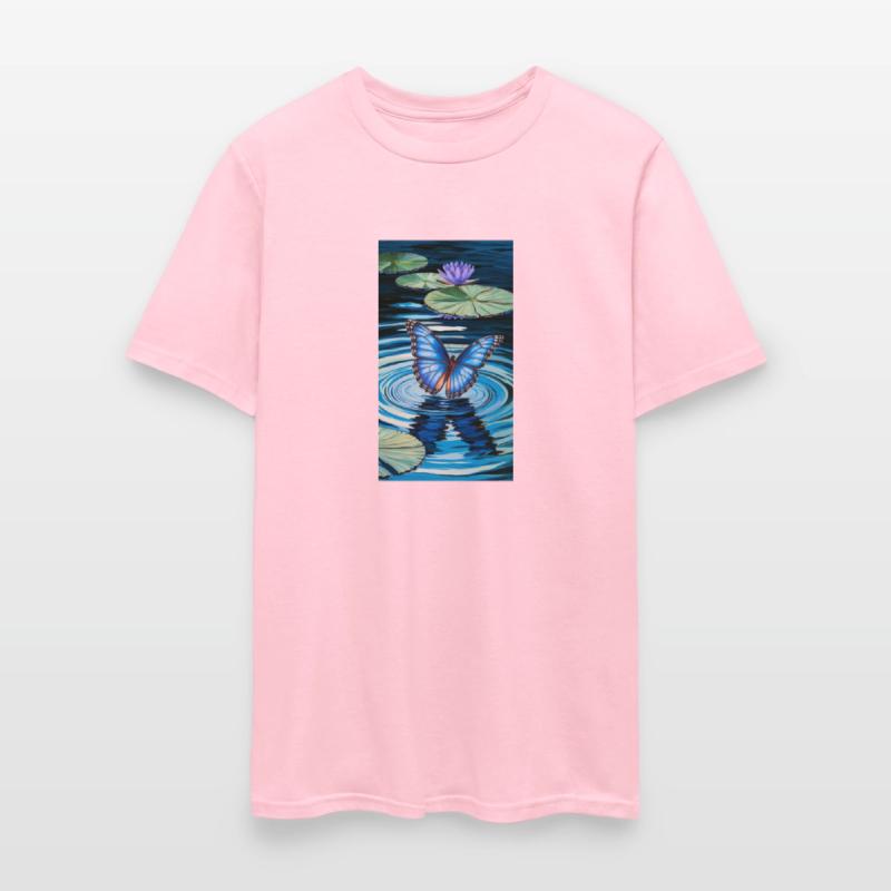 A super beautiful blue butterfly