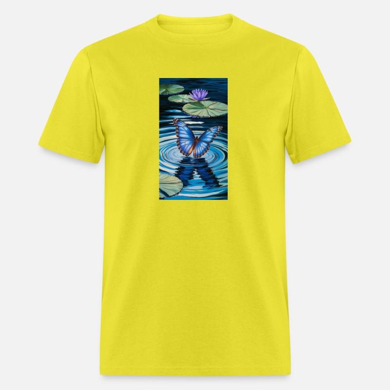 A super beautiful blue butterfly