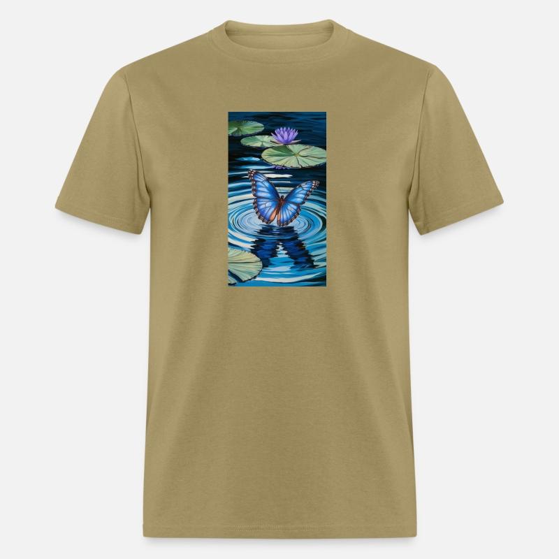 A super beautiful blue butterfly