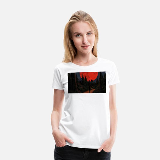 A vintage-style horror movie poster illustration,