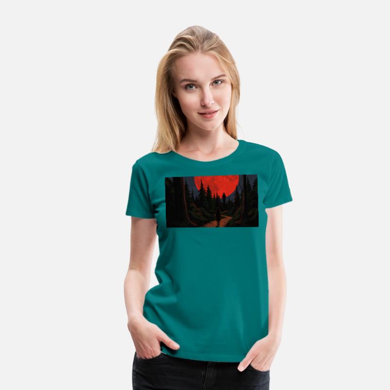 A vintage-style horror movie poster illustration,