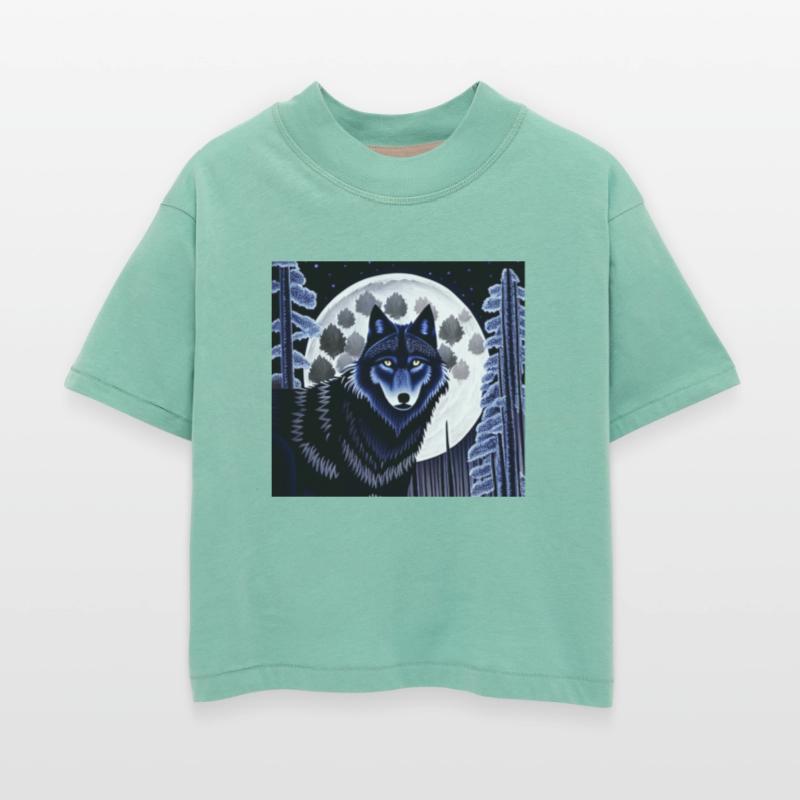 A Wolf in the Moonlight