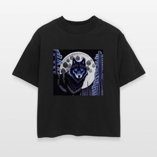 A Wolf in the Moonlight