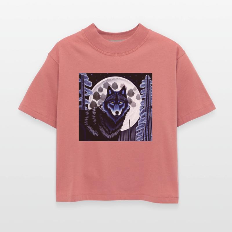 A Wolf in the Moonlight