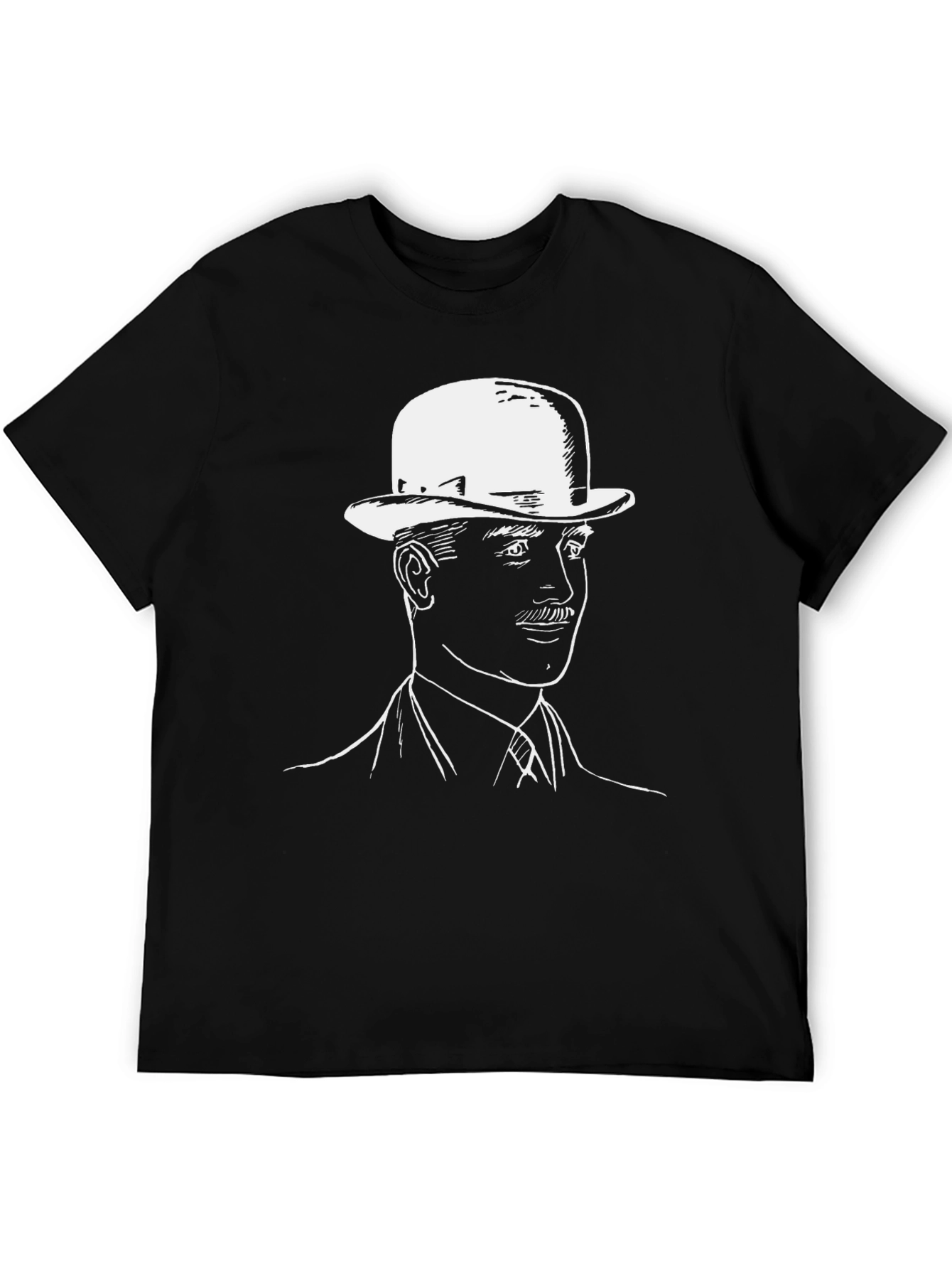 Dapper Gentleman Graphic Tee - Stylish and Unique