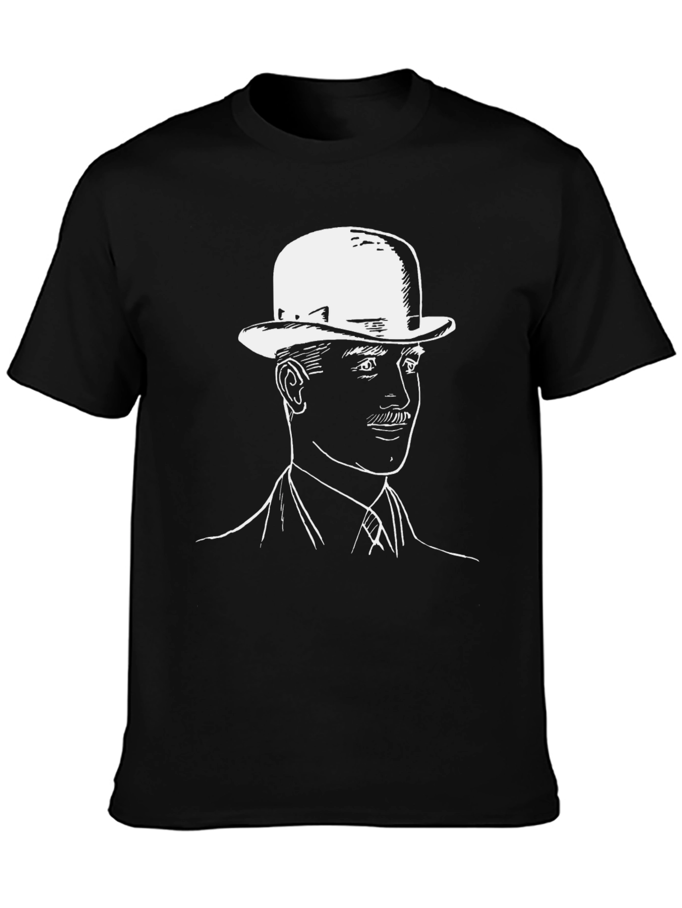 Dapper Gentleman Graphic Tee - Stylish and Unique