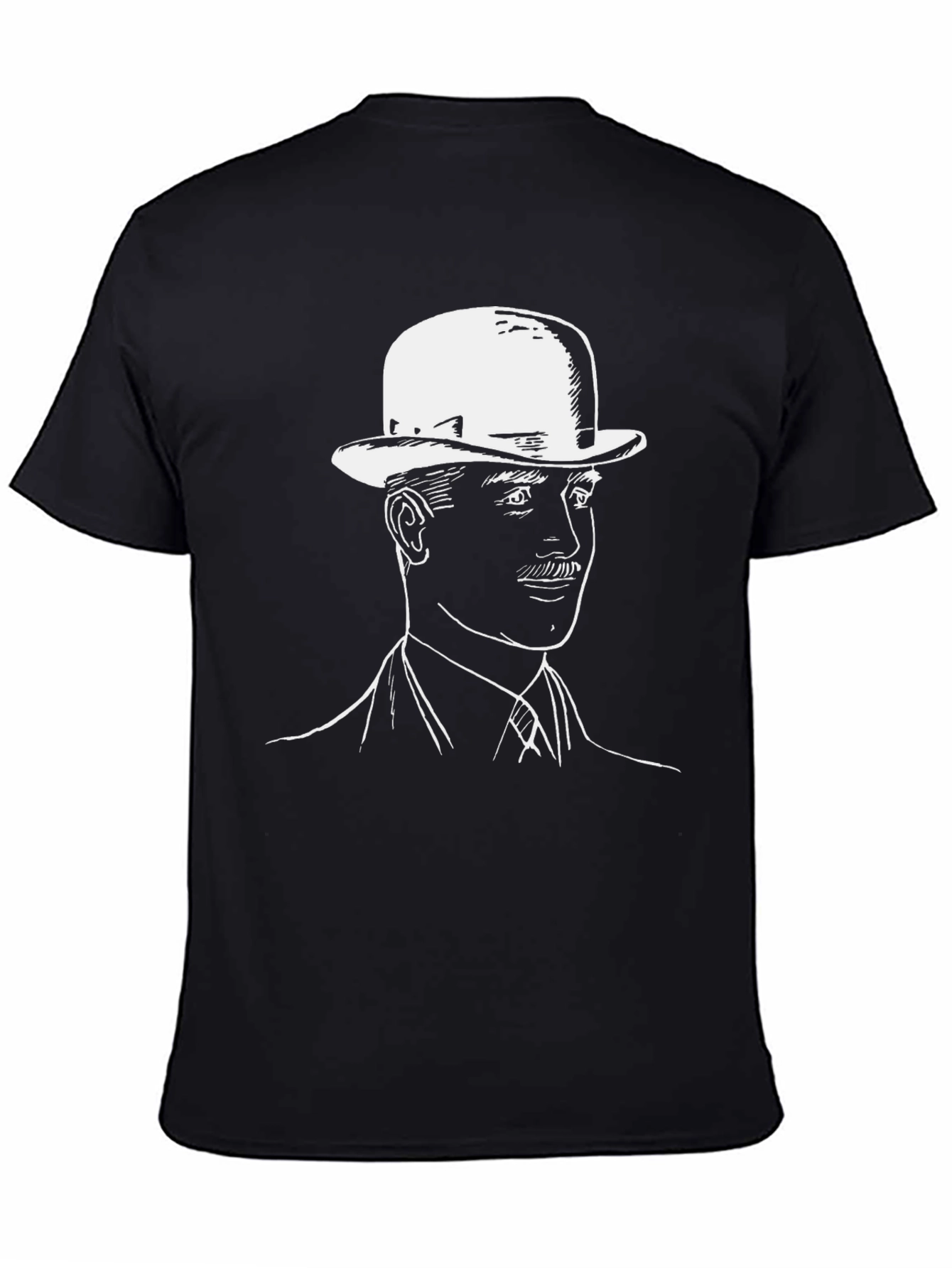 Dapper Gentleman Graphic Tee - Stylish and Unique