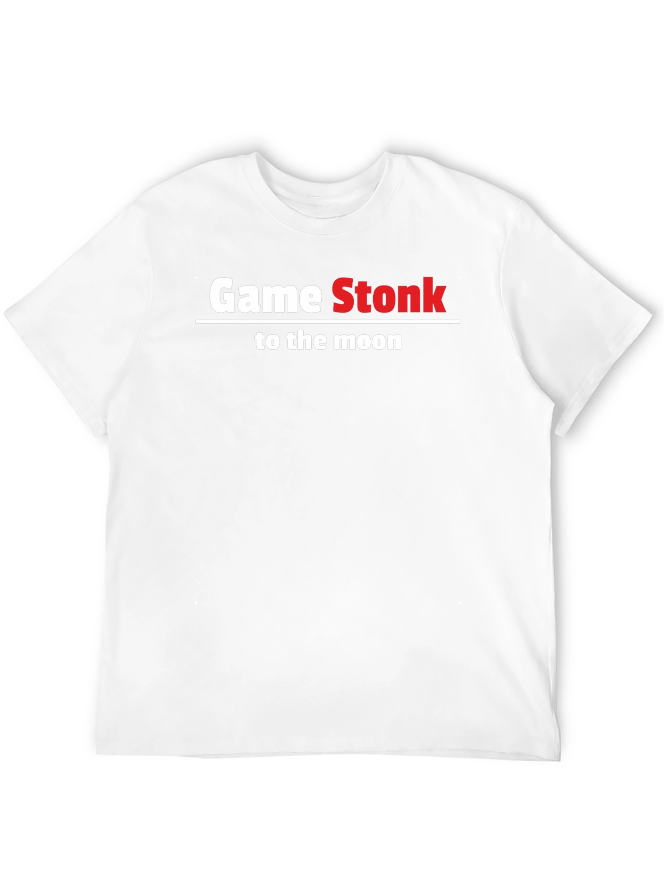 GameStonk to the Moon Black T-Shirt