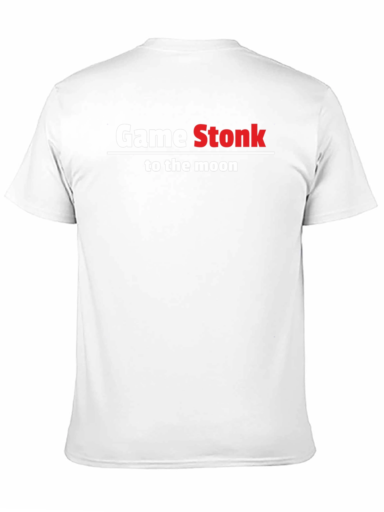 GameStonk to the Moon Black T-Shirt