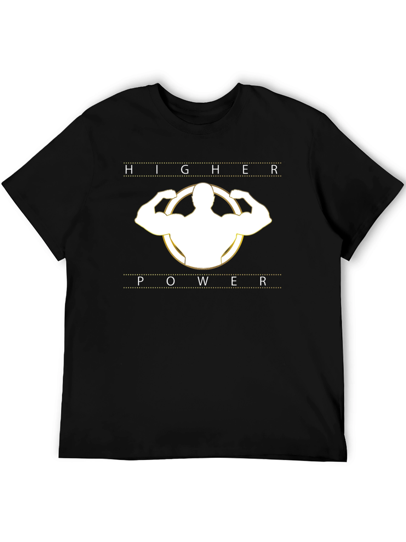 Higher Power Black Graphic T-Shirt