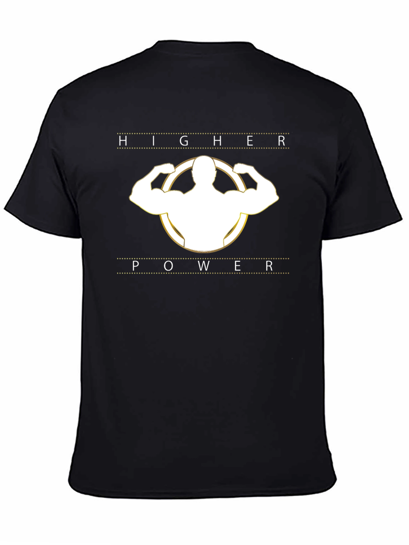 Higher Power Black Graphic T-Shirt