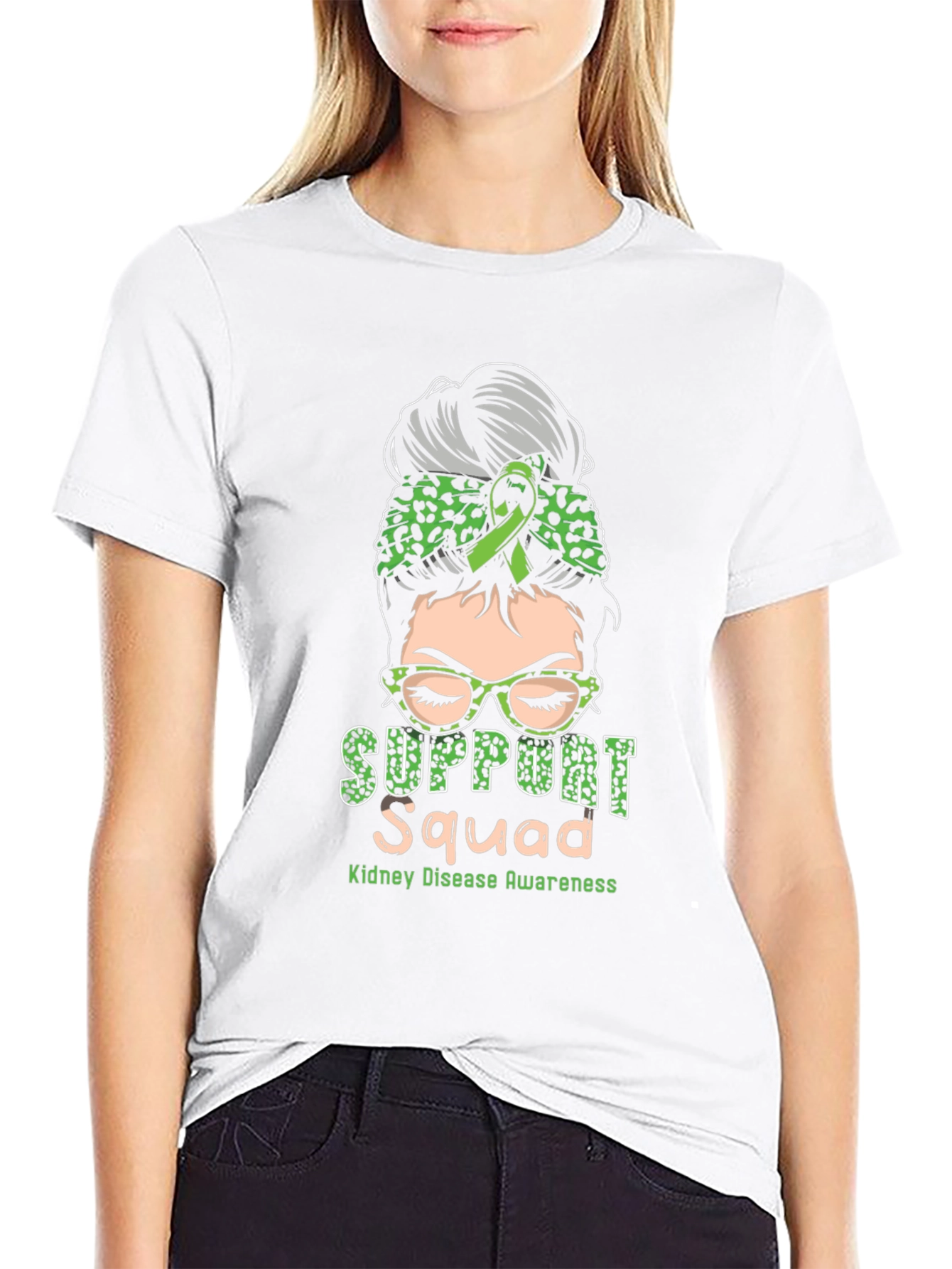 Kidney Disease Awareness Support Squad T-Shirt