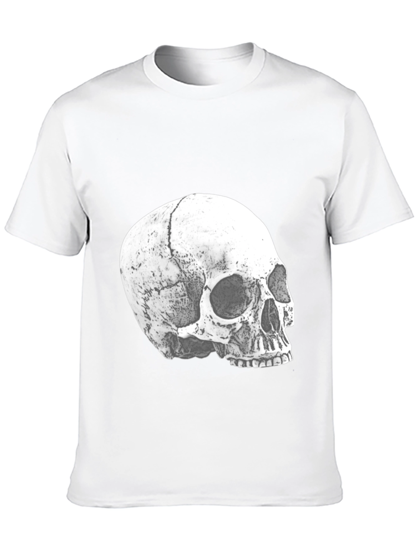 Skull Graphic T-Shirt - Black