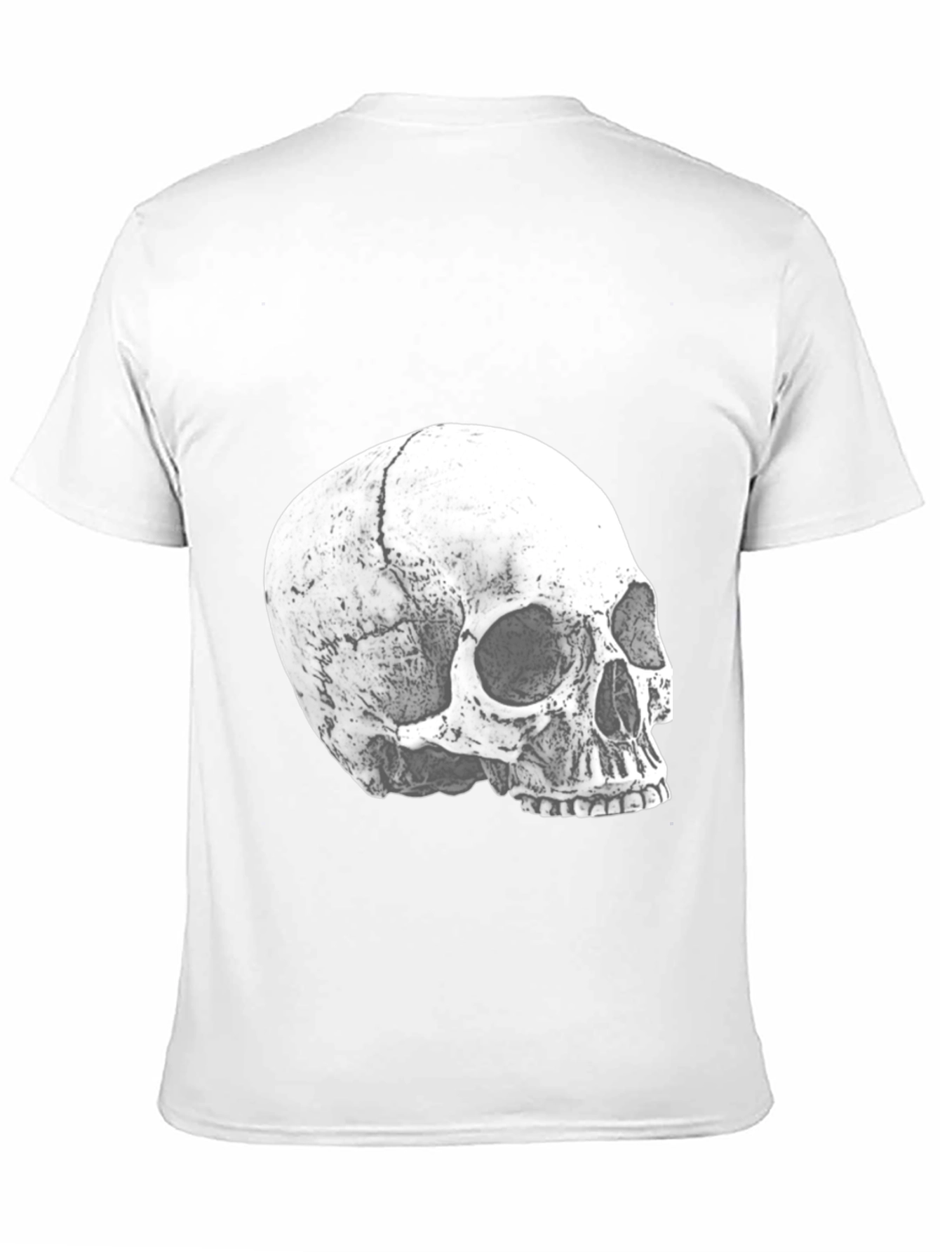 Skull Graphic T-Shirt - Black