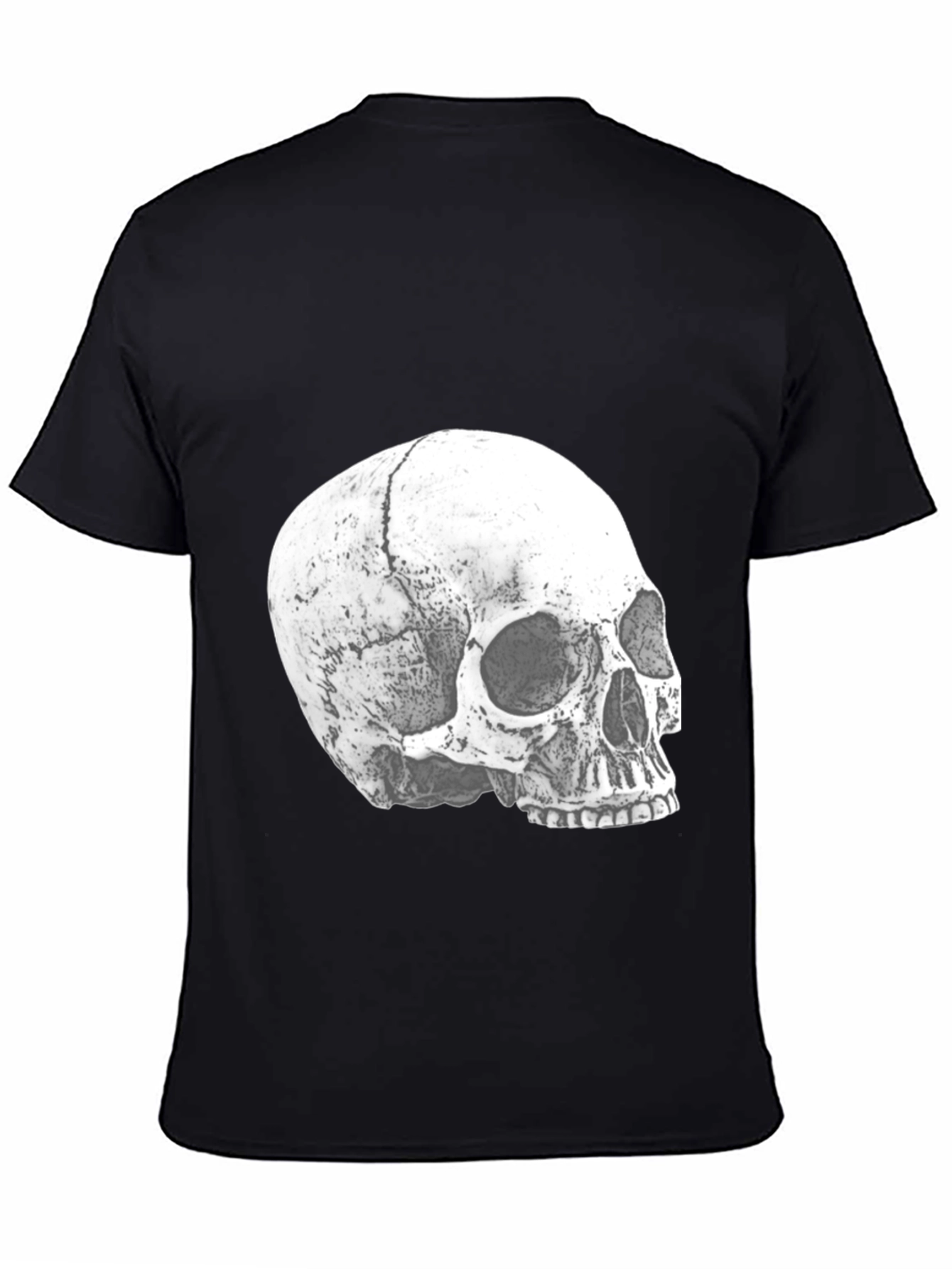 Skull Graphic T-Shirt - Black