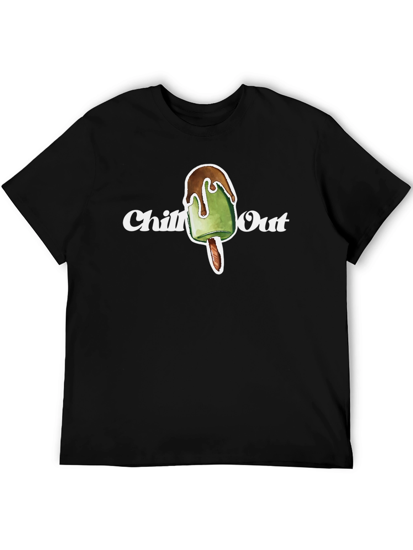 Chill Out Popsicle T-Shirt - Trendy Graphic Tee